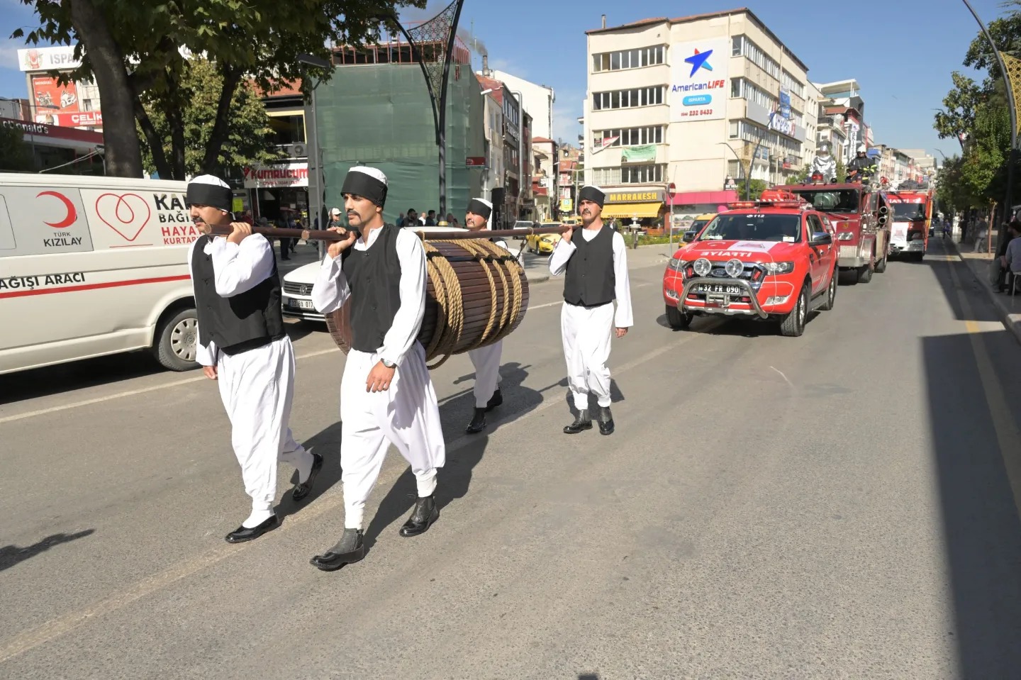 Isparta Belediyesi, İtfaiye Teşkilatının