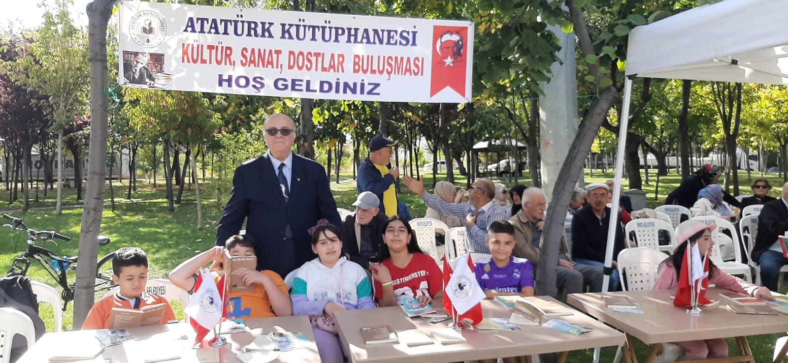 Atatürk Kütüphanesinin Tertip Ettiği Cumhuriyetimizin 100. Yıl Etkinliği Başarıyla Gerçekleştirdi. “Atatürk Kütüphanemizin tertip ettiği