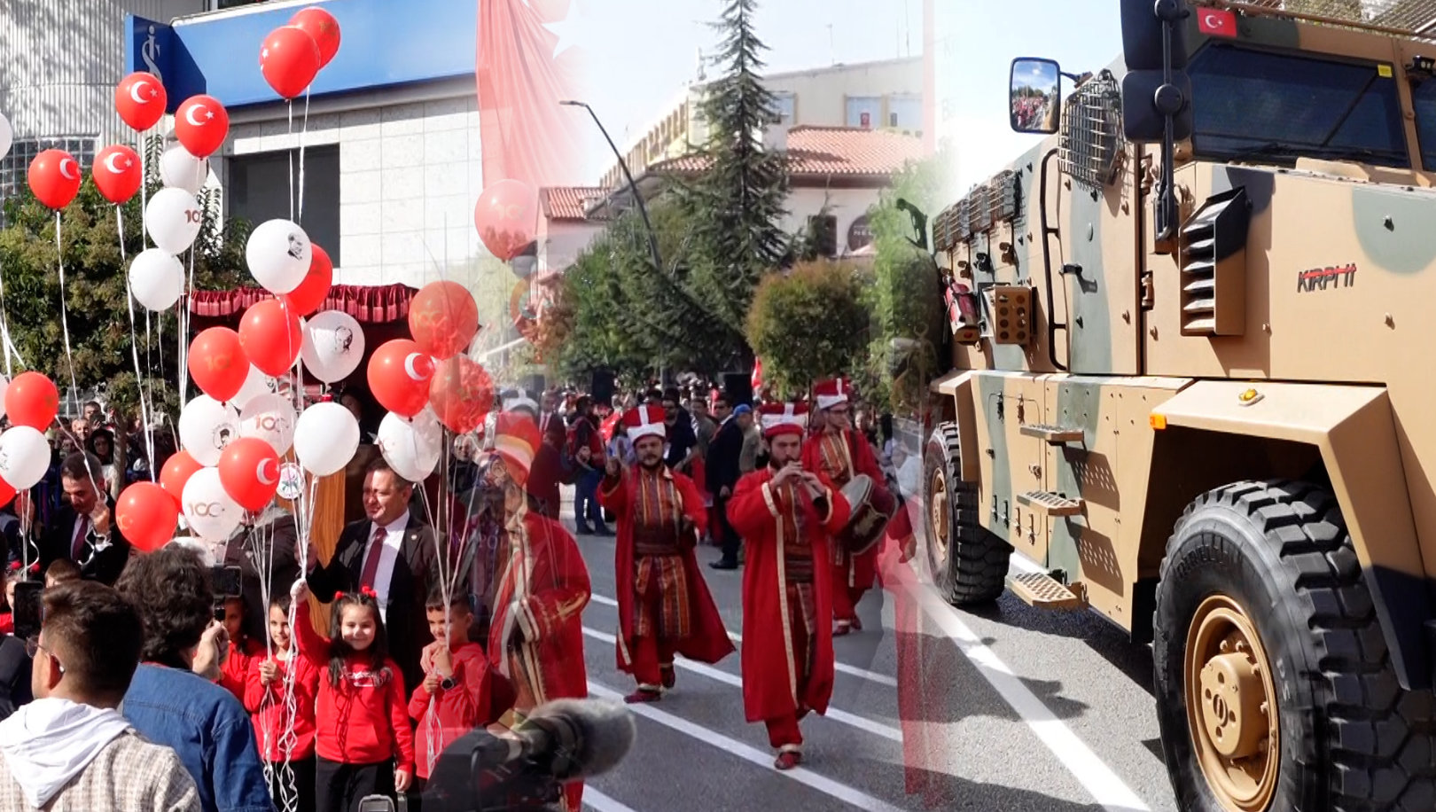 Isparta’da Cumhuriyet Bayramı kutlamaları,