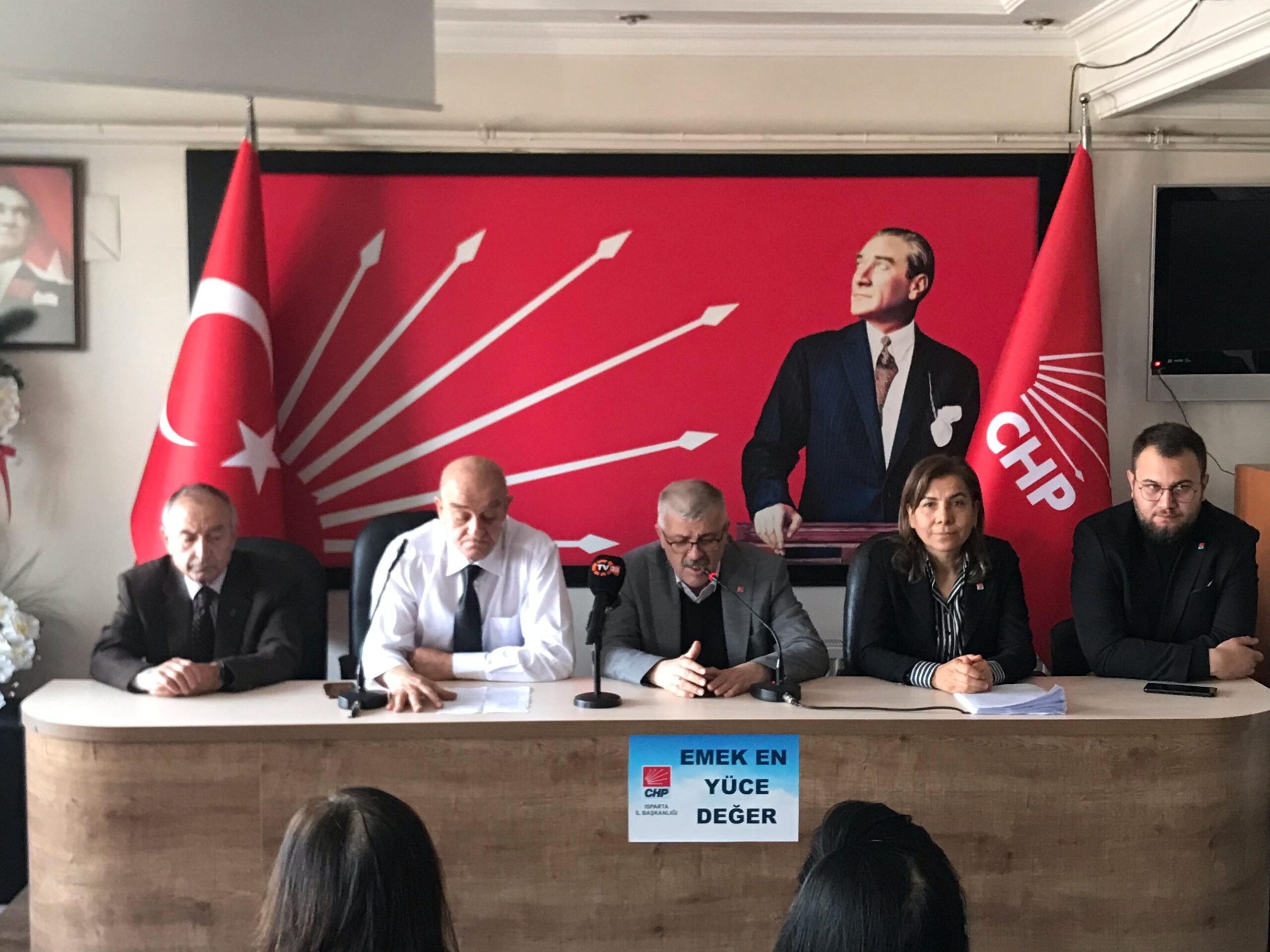 CHP Isparta Belediyesi İçin İstikrarlı!