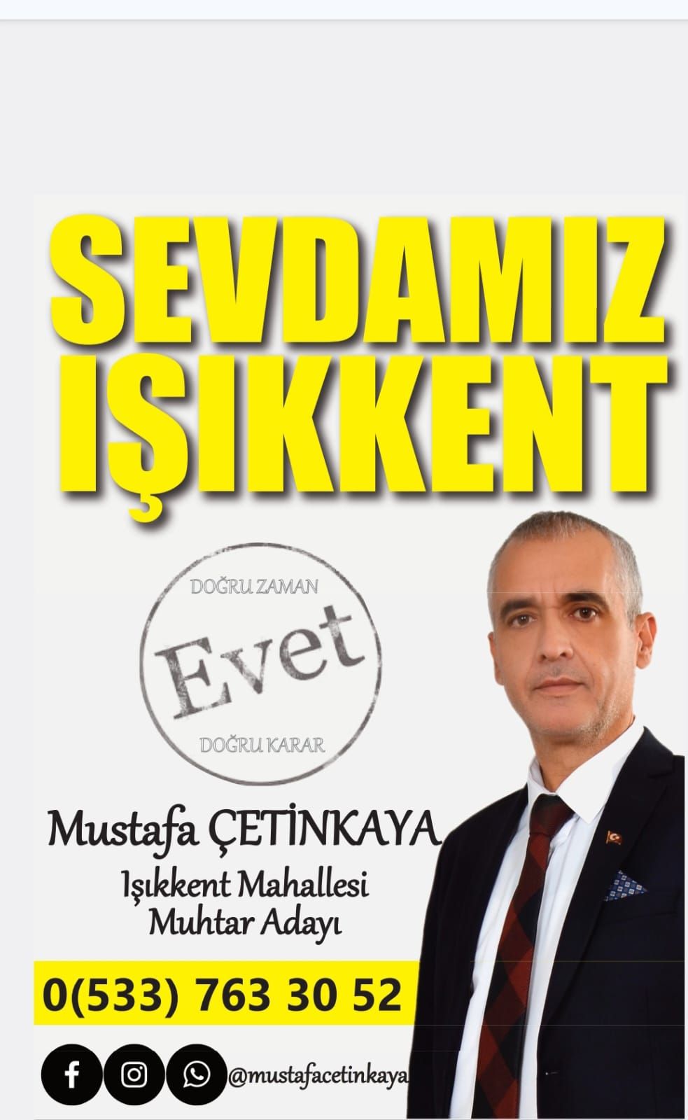 Mustafa Çetinkaya Işıkkent Mahallesi