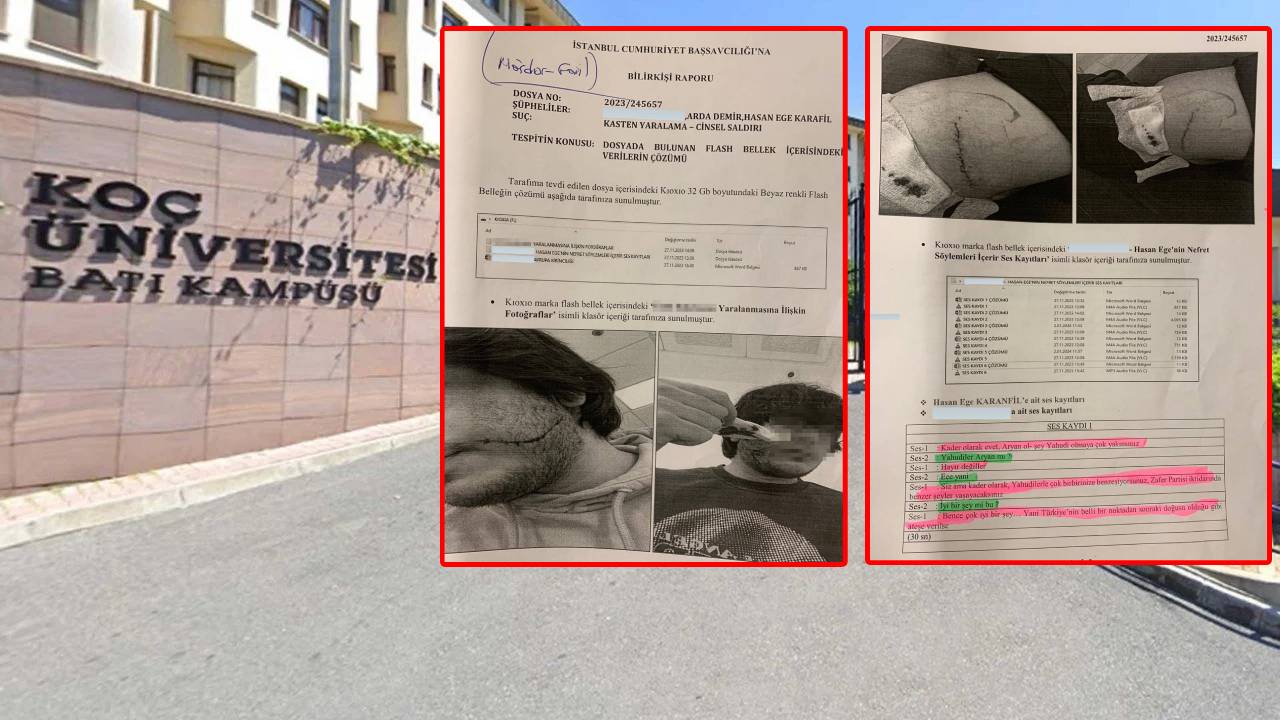 Koç Üniversitesi’ndeki ırkçı saldırının