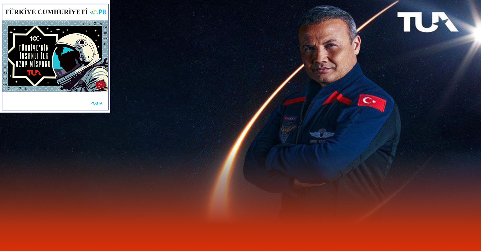 Türkiye’nin ilk astronotunun uzaya