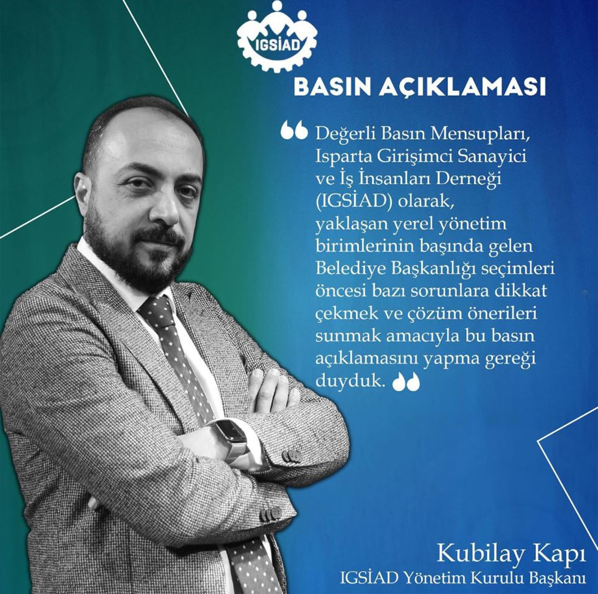 IGSİAD, Yaklaşmakta Olan Yerel