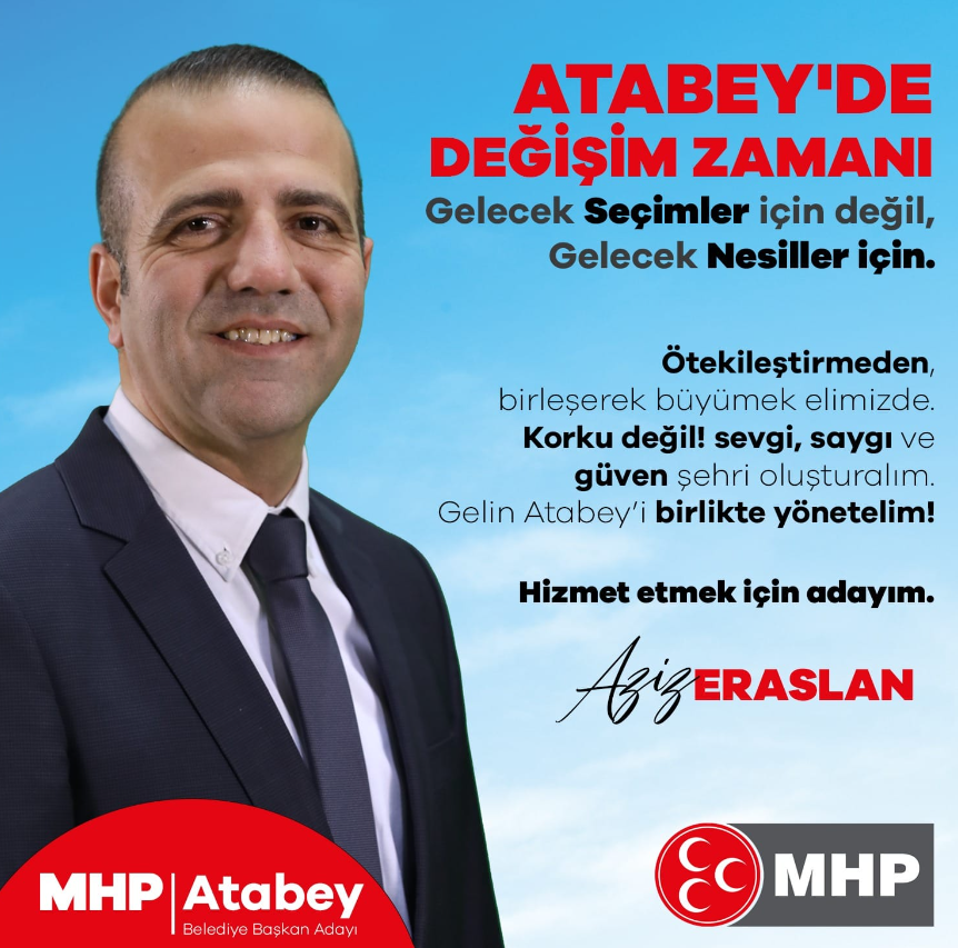 Atabey Belediye başkan adayı