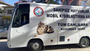 O İlçede Mobil Araç Hizmete Girdi