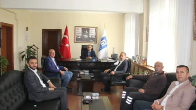 Başkan Pehlivan’dan Atabey Kaymakamına Ziyaret