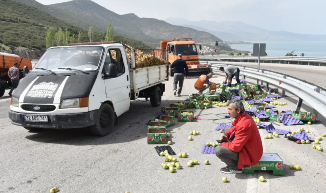 Eğirdir miskinler yokuşunda seyir