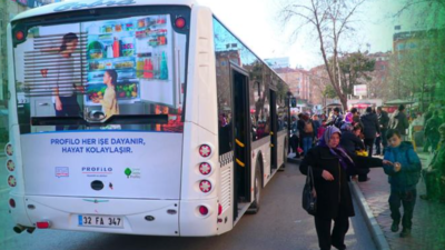 Isparta’da 50 Bin Yolcu Ücretsiz Taşındı