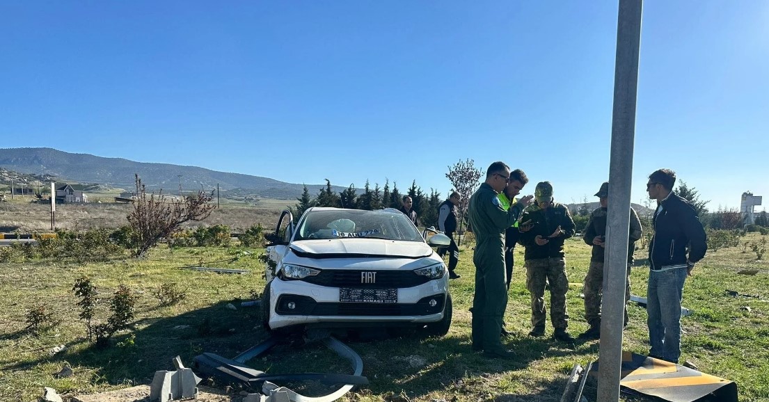 Isparta’da tır ile 2 otomobil çarpıştı