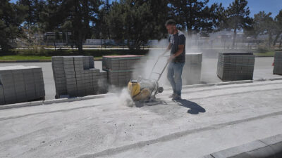 Yeni Otogar Giriş Kaldırımları Yenileniyor