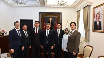 Vali Baruş, Görev Süreleri Dolan Kaymakamları Kabul Etti