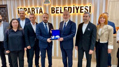 Isparta Belediye Başkanı Şükrü Başdeğirmen’e IGSİAD’dan Tebrik Ziyareti