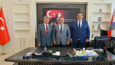 Senirkent Ve Yalvaç Belediye Başkanları, Antalya Emniyet Müdürü Orhan Çevik’i Ziyaret Etti