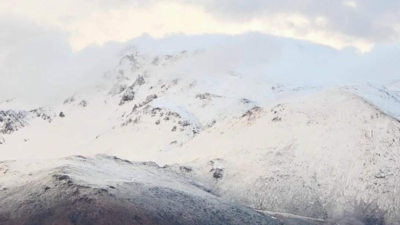 Davraz Dağından Kar Manzaraları! Mayıs Ayında Kar Sürprizi