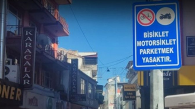 Kafeler Caddesi’ne Motosiklet Parkı Yasaklandı