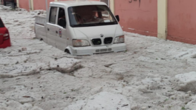 ISPARTA’DA DOLU YAĞIŞI