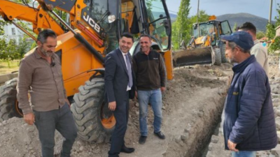 Uluborlu’da doğalgaz çalışmaları tam gaz