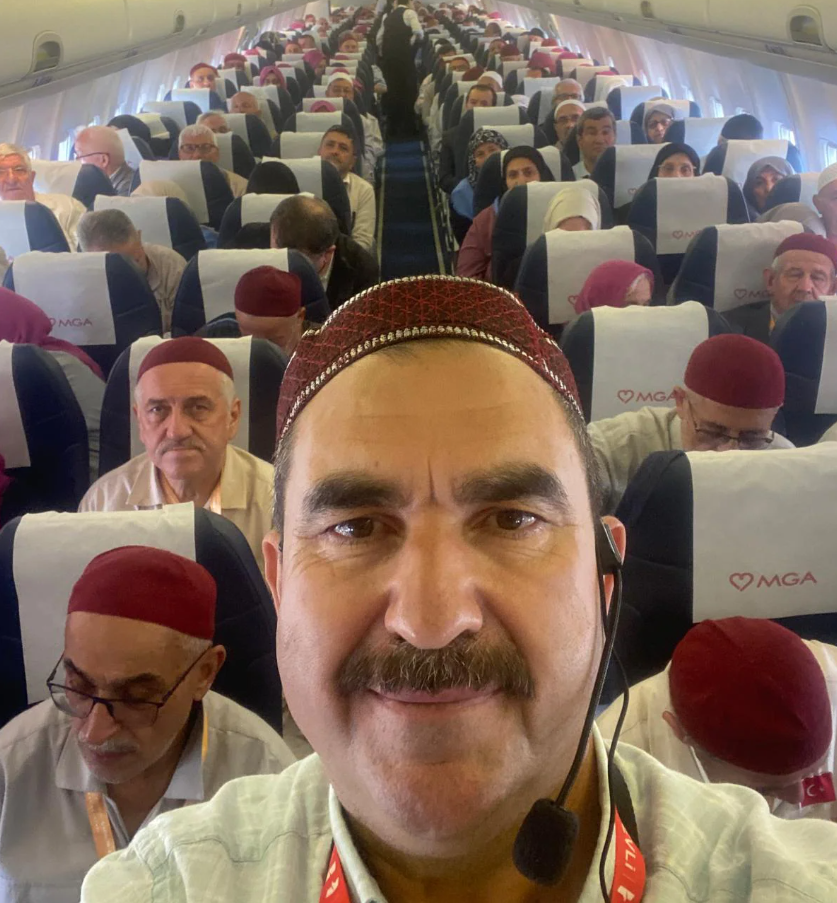 Isparta’dan İlk Kafile Emekli İmam Hatip Mehmet Yüceer İle Kutsal Topraklara Gitti