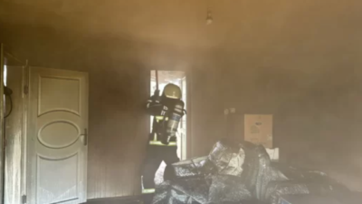 Isparta’da ev yangını