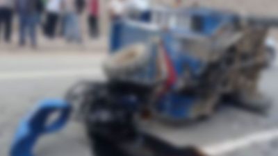 Isparta’da patpat kazası