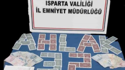 Isparta’da kumar operasyonu: 2 şahsa 12 bin 850 TL para cezası