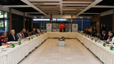 Orman Yangınlarıyla Mücadele Komisyon Toplantısı Yapıldı