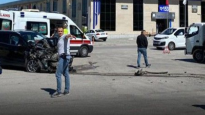 Isparta’da 3 Aracın Karıştığı Kazada 2 Yaralı