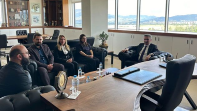 Vali Baruş’tan Eczacılar Odası’na ziyaret