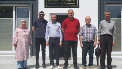 Beyazay Derneği Yönetimi’nden  Gazeteciler Cemiyetine ziyaret