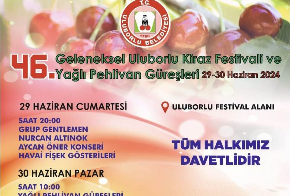 46. Geleneksel Uluborlu Kiraz