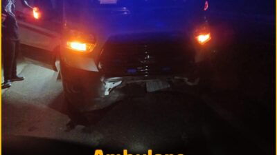 Yalvaç’ta Ambulans Domuza Çaptı