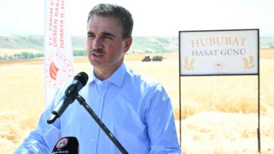 Vali Baruş, Katıldığı Hasat Gününde “Anız Yangınlarına” Dikkat Çekti