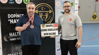 Engel tanımadı, bronz madalya kazandı