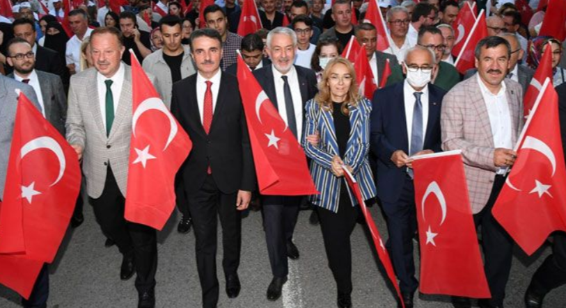 Isparta’da 15 Temmuz Demokrasi