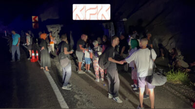 Yolcu Otobüsü Devrildi: 13 Kişi Yaralandı