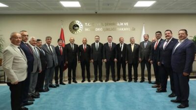 MHP Heyeti, Çevre ve Şehircilik Bakan Yardımcısı Demiralp ile Yatırımları Görüştü