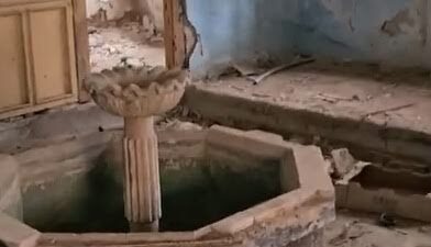 35 Yıldır Metruk Halde Bulunan Hamam Yıkıldı