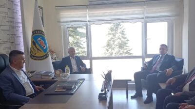 Milletvekili Sönmez’den Eğirdir Esnaf Odası’na Ziyaret