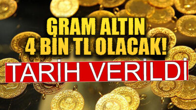Gram altın için dudak uçuklatan tahmin! 4 bin lirayı aşacak…