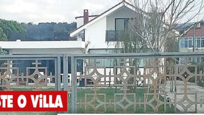 Vekilin Villası Kaçak Çıktı Çevre Müdürü Isparta’ya Sürüldü!