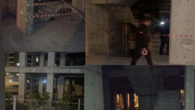 Çocukların oyun alanı olan inşaat alanı çevreledi