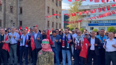 Filistin’e Destek Yürüyüşü 81 İlde Gerçekleştirildi