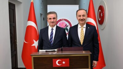 Vali Baruş Yeni Isparta Valisini Ziyaret Etti