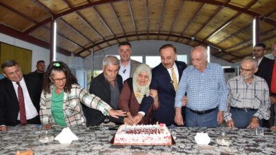 Vali Erin Yaşlılar Günü’nü Eğirdir’de kutladı