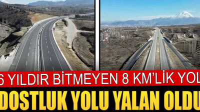 Isparta-Burdur Dostluk Yolu Projesi Yine Tamamlanmadı