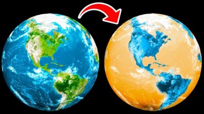 Dünyadaki tüm karalar okyanus ve okyanusların tümü kara olsaydı ne olurdu ?