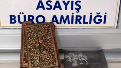 Tarihi Kur’an-ı Kerim Ele Geçirildi