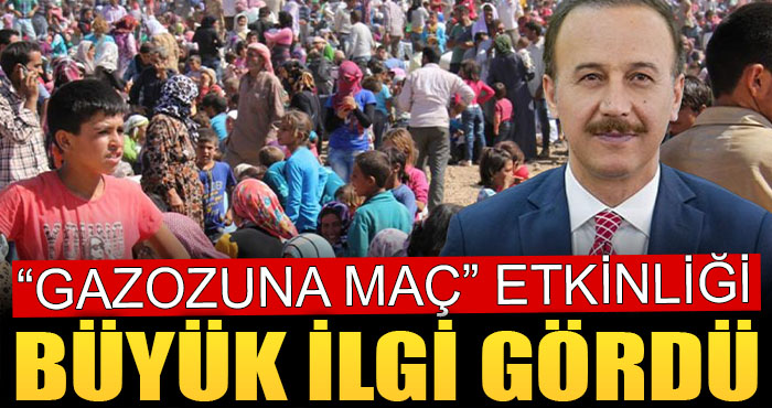 “Gazozuna Maç” Etkinliğine Büyük İlgi