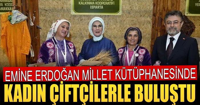 Emine Erdoğan Ispartalı Kadın Çiftçilerle Buluştu